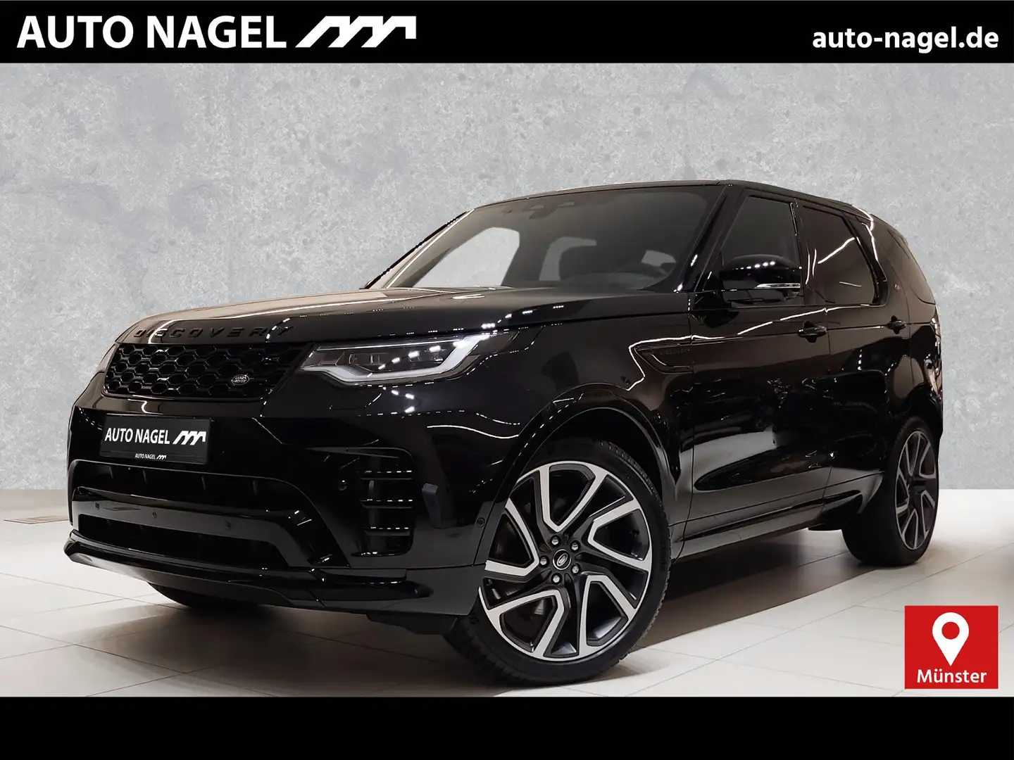 Land Rover Discovery Discovery D350 Dyn. HSE 7-Sitze 22" AHK Winter-P Schwarz - 1
