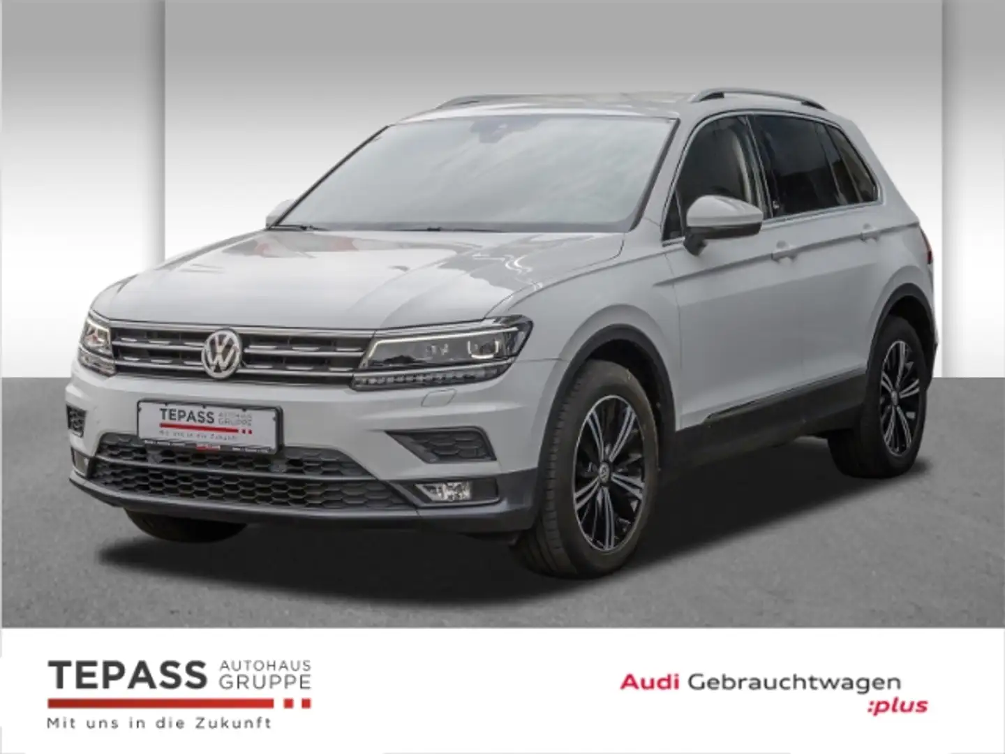 Volkswagen Tiguan 1.4 TSI BMT SOUND LED ACC NAVI CARPLAY 18 SHZ KLIM Wit - 1