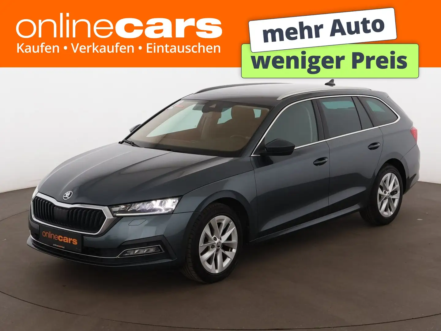 Skoda Octavia Combi 2.0 TDI Ambition Aut LED RADAR NAVI Grau - 1