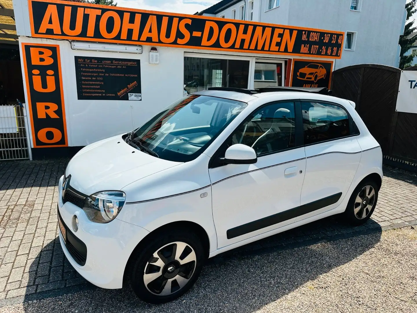 Renault Twingo Liberty+Elektr,großes Faltdach+Sitzheizug Weiß - 1