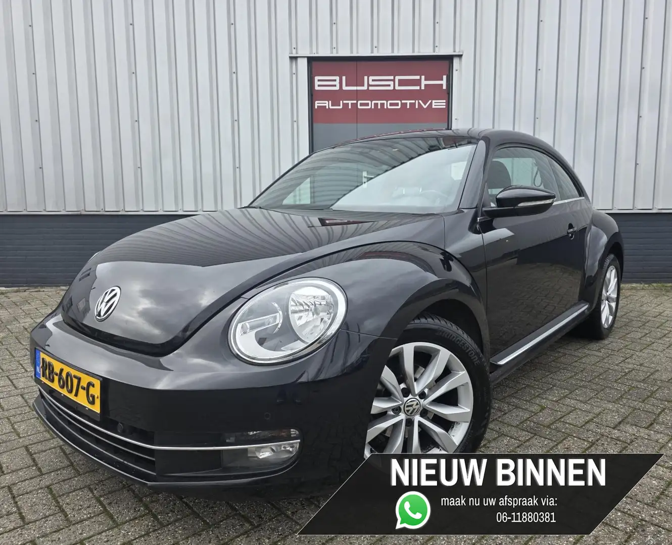 Volkswagen Beetle 1.2 TSI Design | APPLE CARPLAY / ANDROID | Zwart - 1