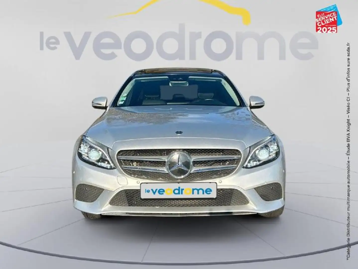 Mercedes-Benz C 200 200 d 150ch Avantgarde Line 9G-Tronic Gris - 2
