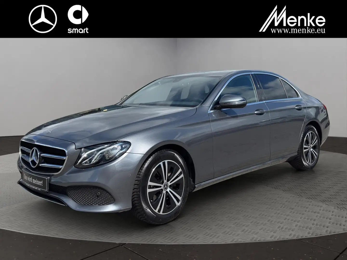 Mercedes-Benz E 200 Avantgarde+Kamera+Ambiente+Carplay+Sitzhzg Grijs - 1