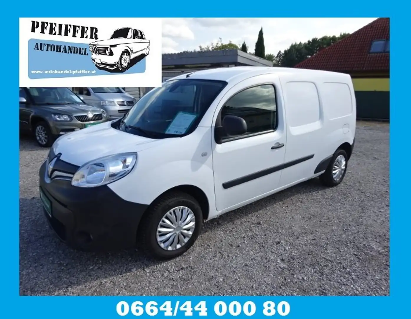 Renault Kangoo Express Maxi dCi 90 L2 Lang Pickerl 09.2026 Klima Weiß - 1