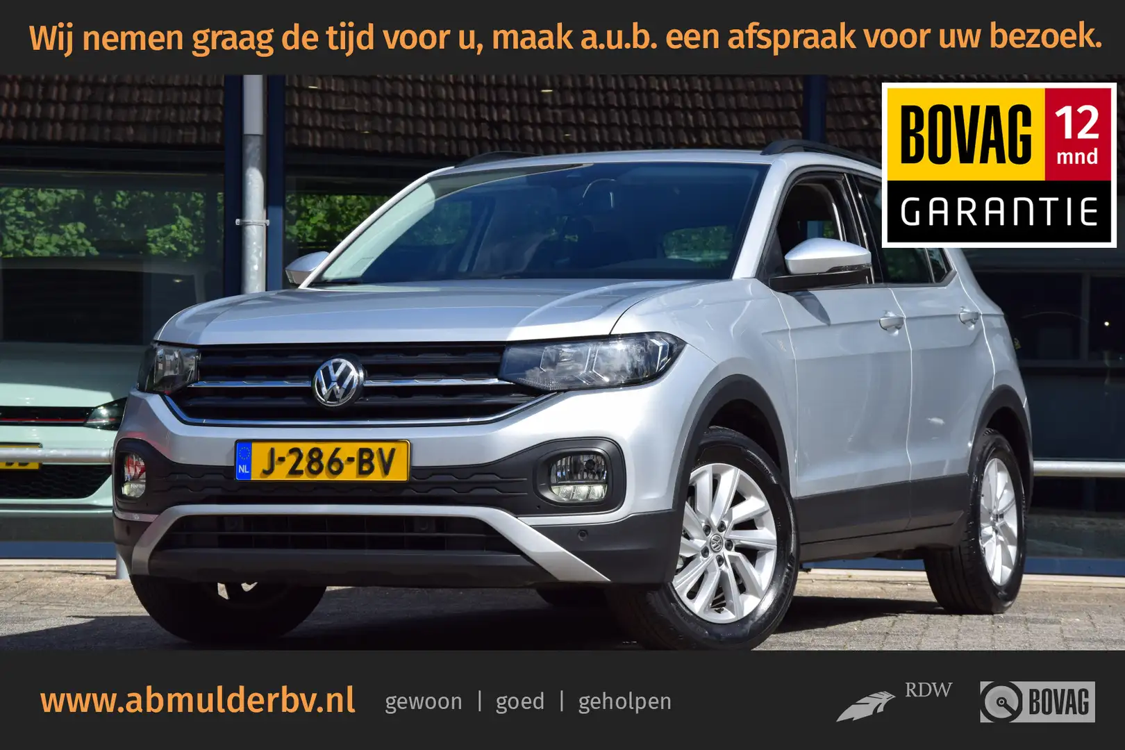 Volkswagen T-Cross 1.0 TSI 96PK Life Business | Org. NL | BOVAG Garan Gris - 1