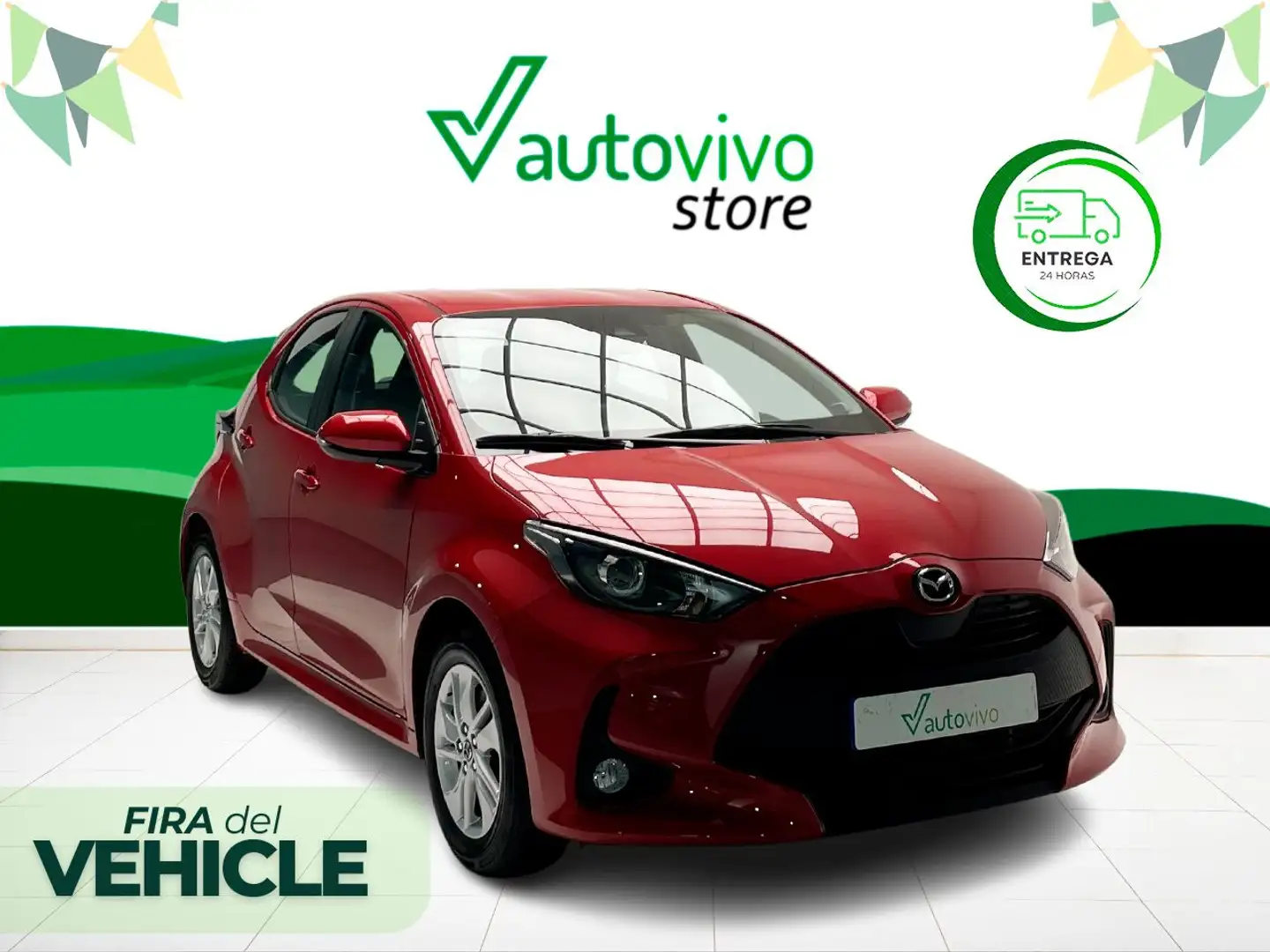 Mazda 2 AGILE 1.5 HEV CVT 116 CV 5P Rojo - 1