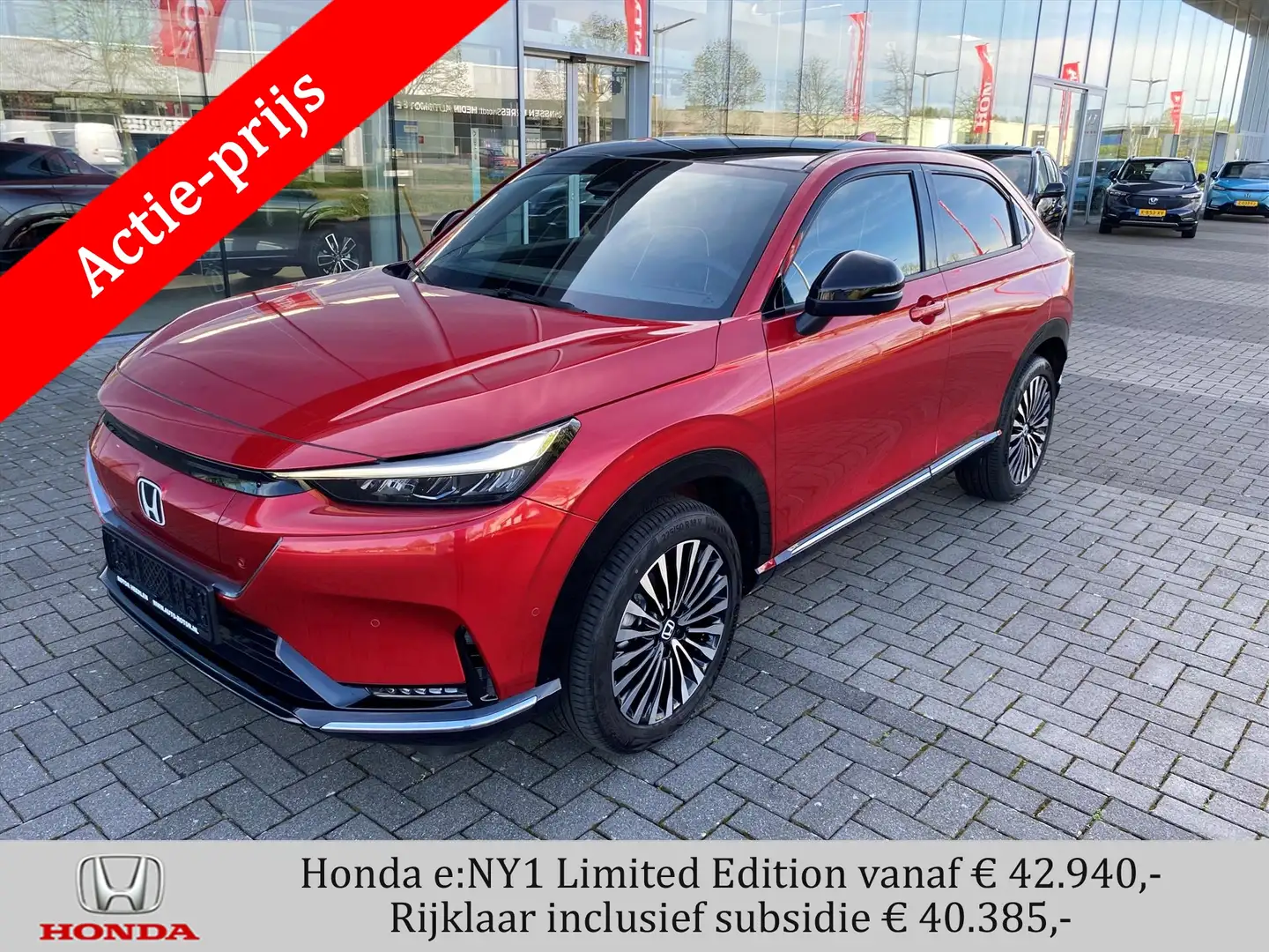 Honda e:Ny1 70kWh Advance Limited Edition | € 40385,- incl. su Rood - 1