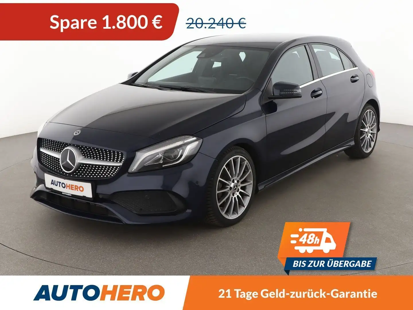 Mercedes-Benz A 200 BlueEfficiency Style Aut.*LED*ACC*NAVI*CAM*SHZ* Blau - 1