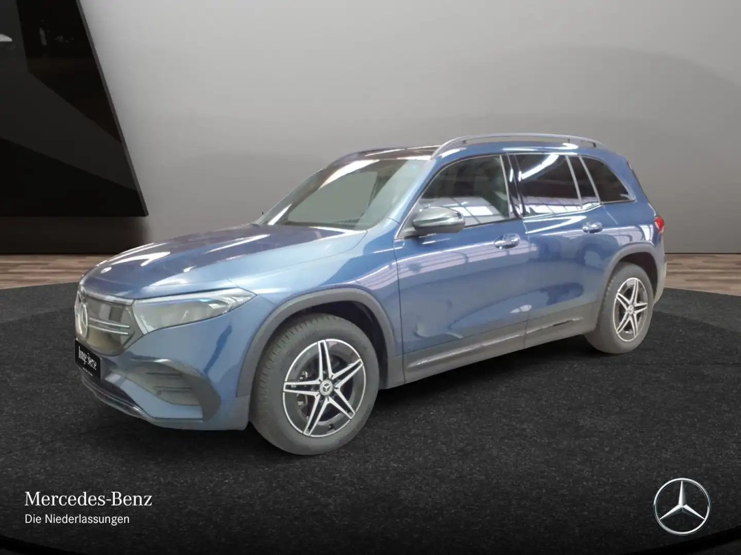 Mercedes-Benz EQB 350 4M AMG+NIGHT+PLUS-PAKET+PANO+KAMERA+HUD Blau - 2