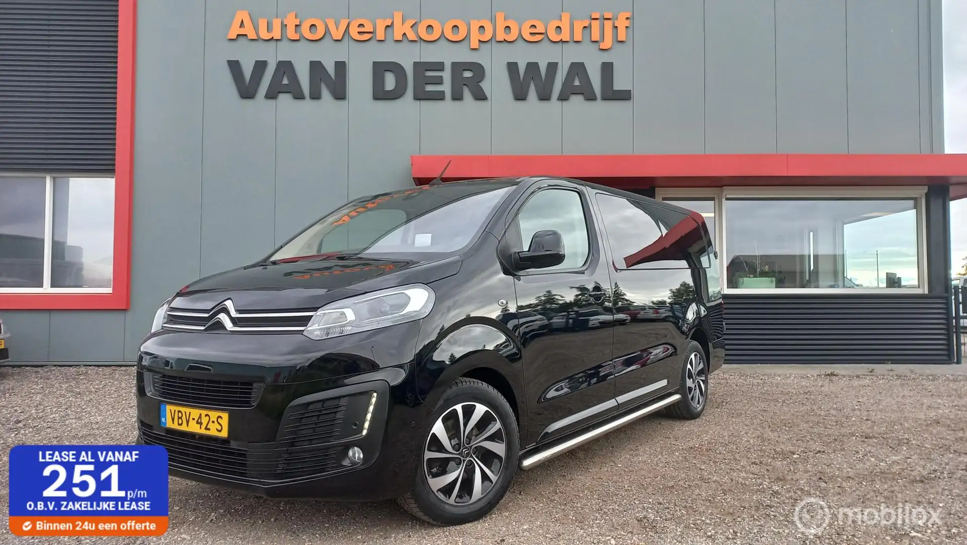 Citroen Jumpy bestel 2.0 BlueHDI 180 Business XL DC S&S Zwart - 1