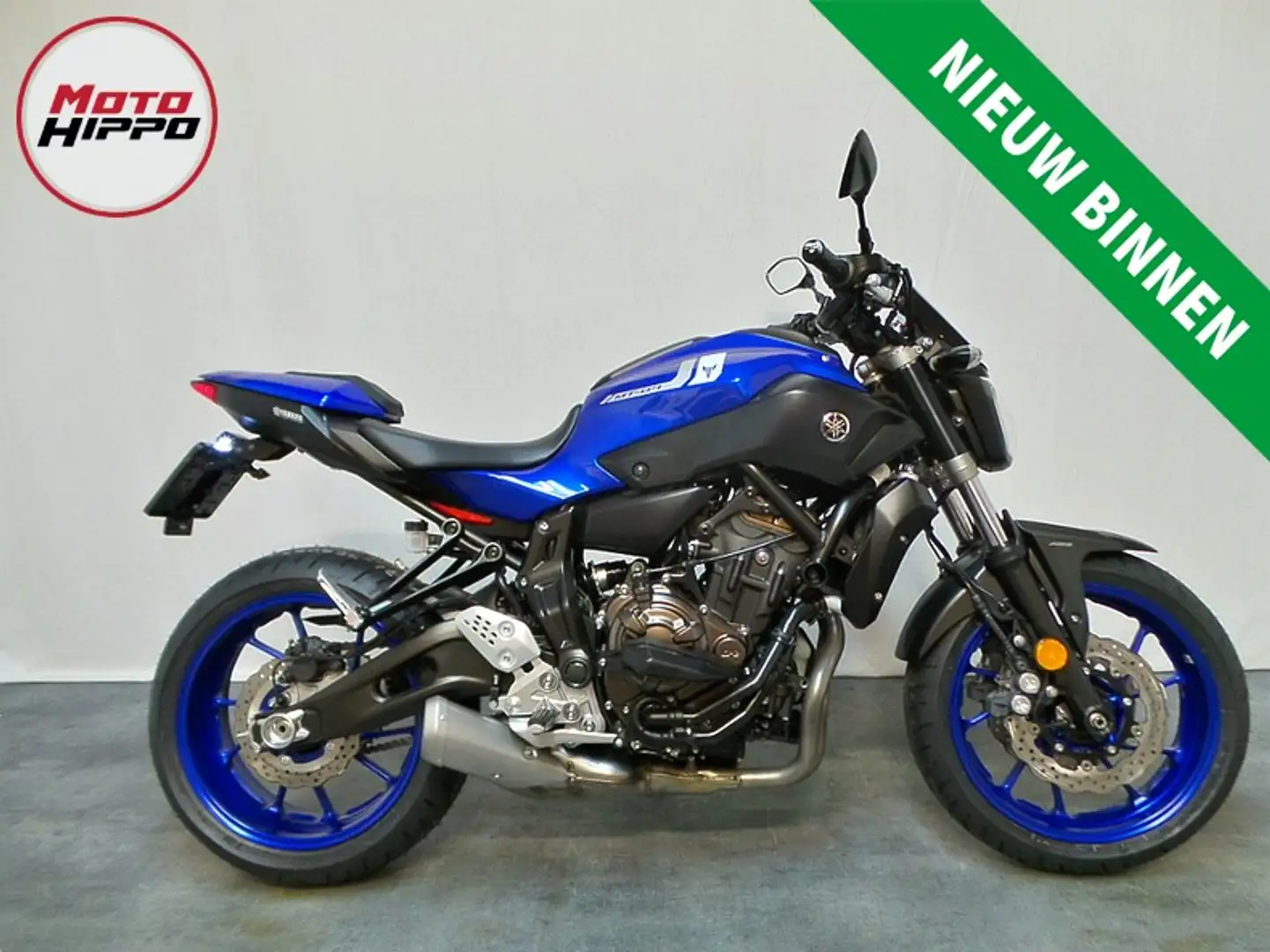 Yamaha MT-07 Blauw - 1