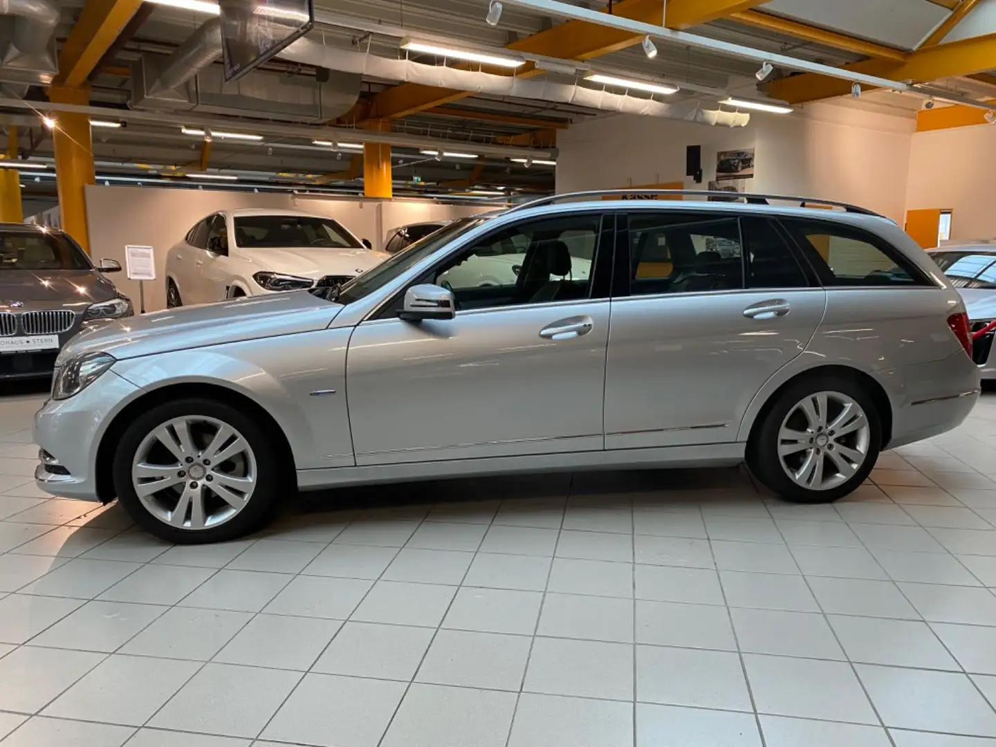 Mercedes-Benz C 180 T CGI|Klima|Isofix|Tempomat|Automatik Silver - 2