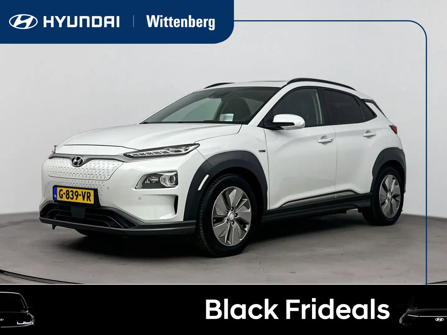 Hyundai KONA EV Premium 64 kWh | Adaptieve Cruise | Warmtepomp Blanc - 1