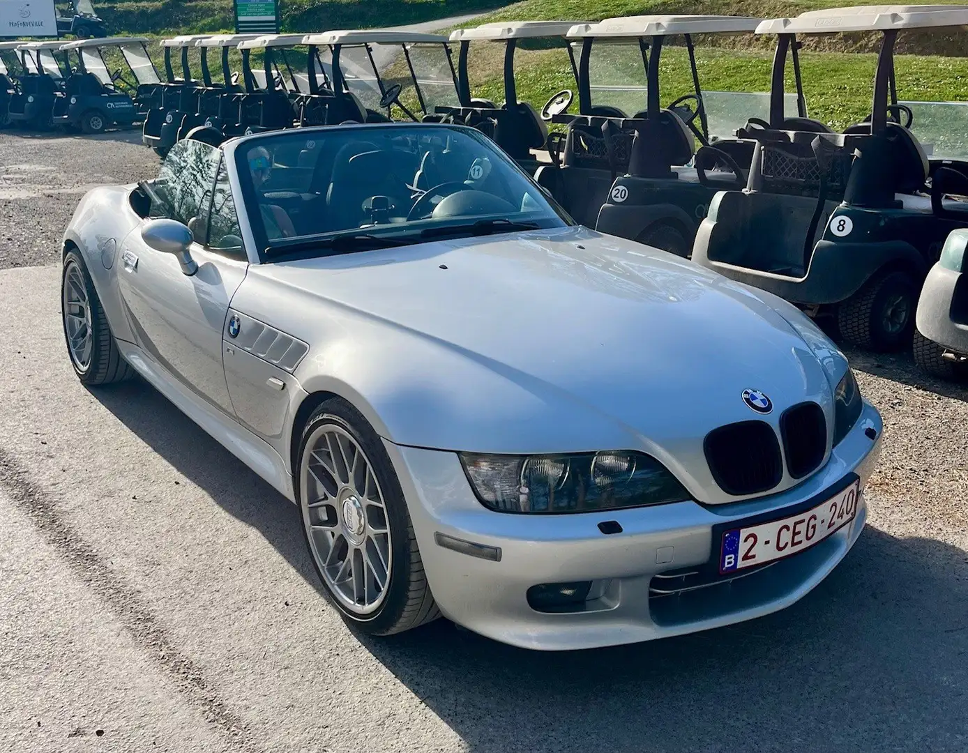 BMW Z3 2.8i Roadster Zilver - 1