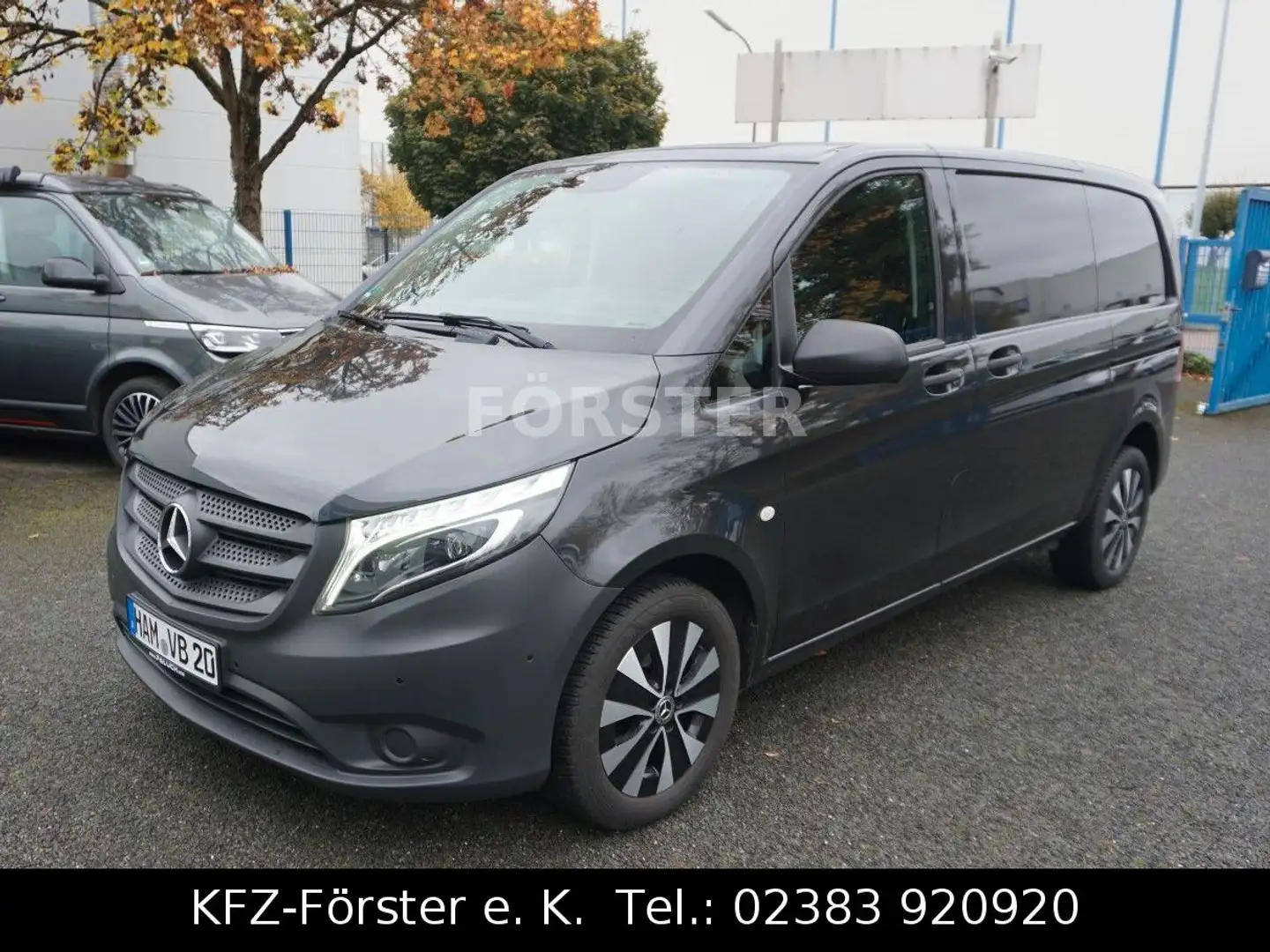 Mercedes-Benz Vito Kasten 114 CDI kompakt Stdhz LED 2x Schiebe Grau - 1
