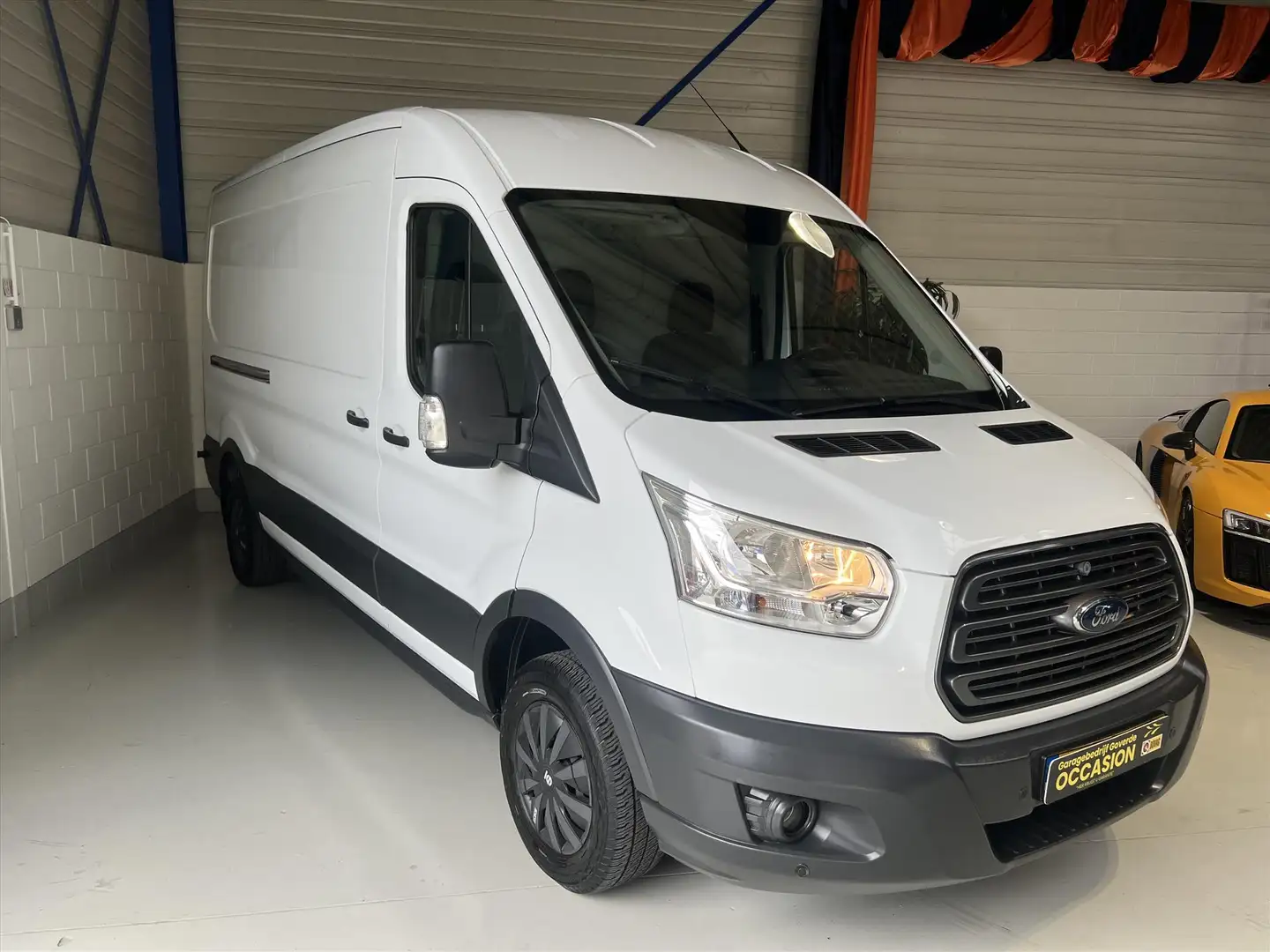 Ford Transit GB 310 L3H2 TDCi 130pk FWD Airco, Cruise Blanc - 1