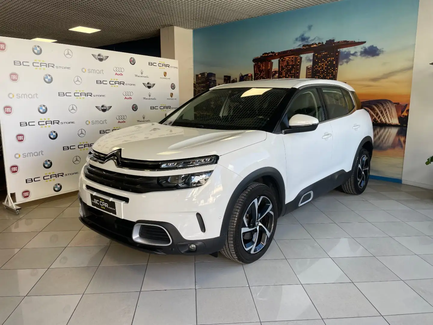 Citroen C5 Aircross BlueHDi 130cv EAT8 Business*CAMERA Bianco - 1