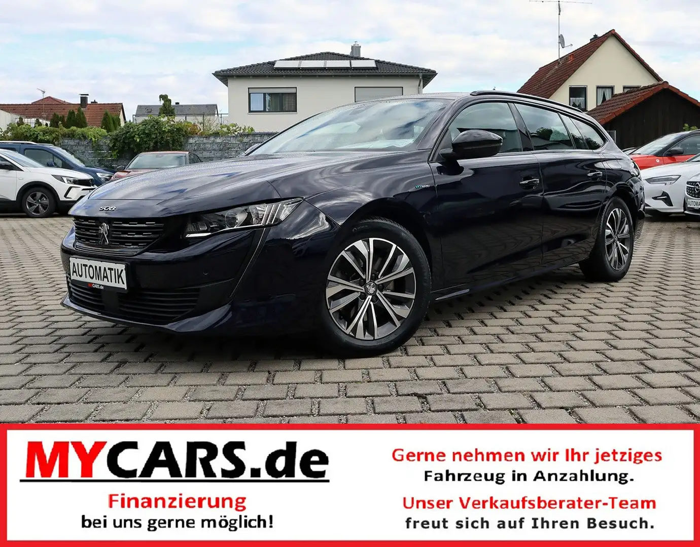Peugeot 508 SW Hyb.*Act.P*Auto*S.heiz*Navi*PDC*RFK*s.AHK Blue - 1