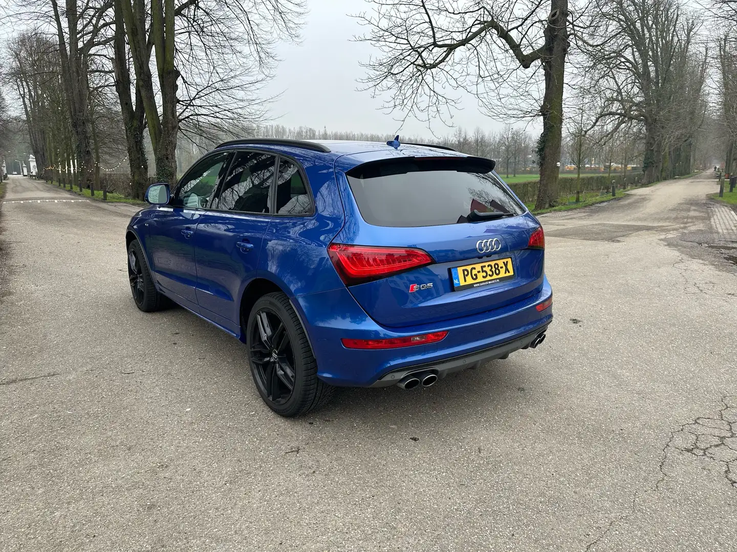 Audi Q5 3.0 TFSI SQ5 quattro Benzine Bleu - 2