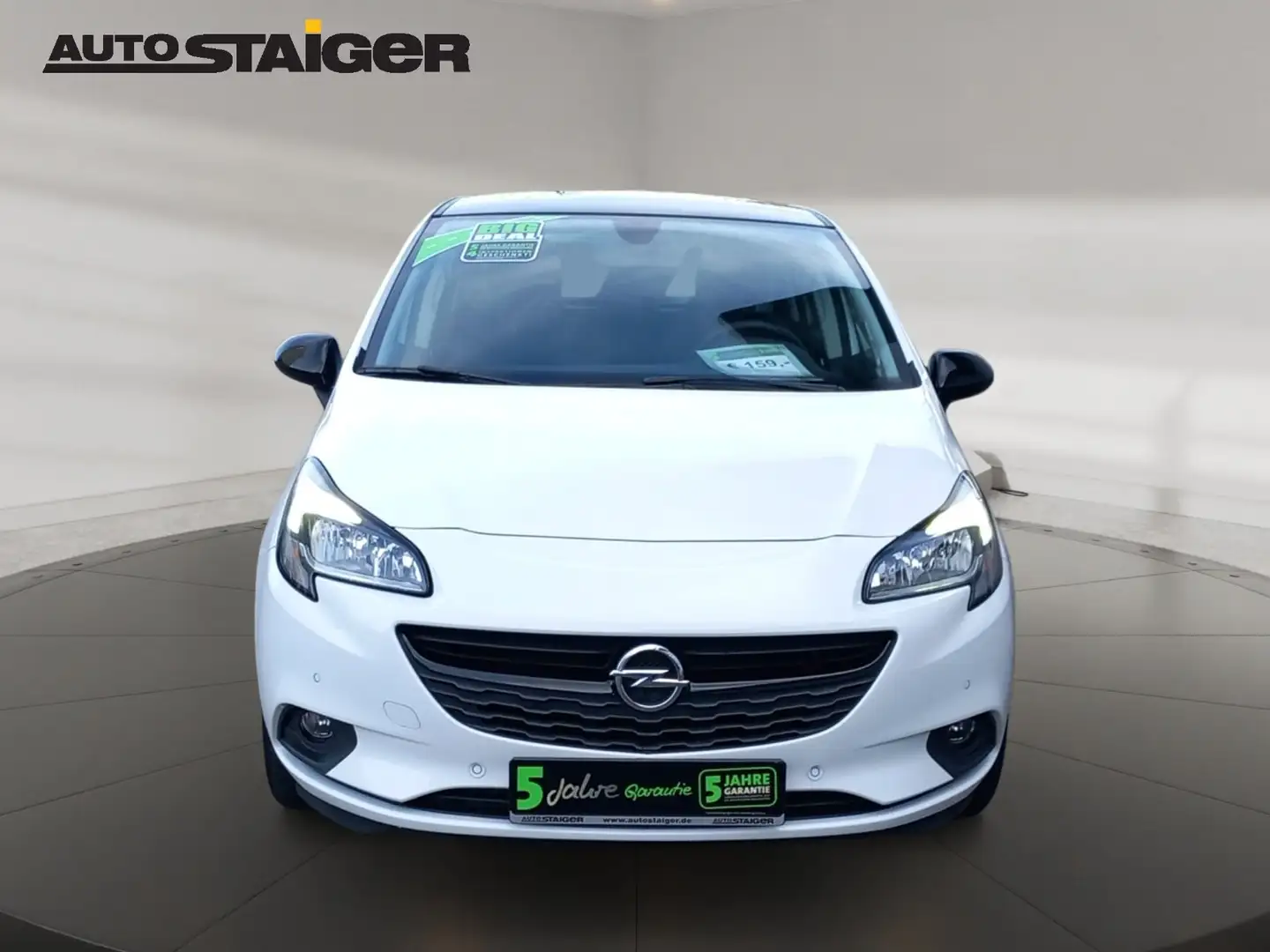 Opel Corsa E 1.4 Color Edition Klima, PDC, SHZ, Alu, Weiß - 2