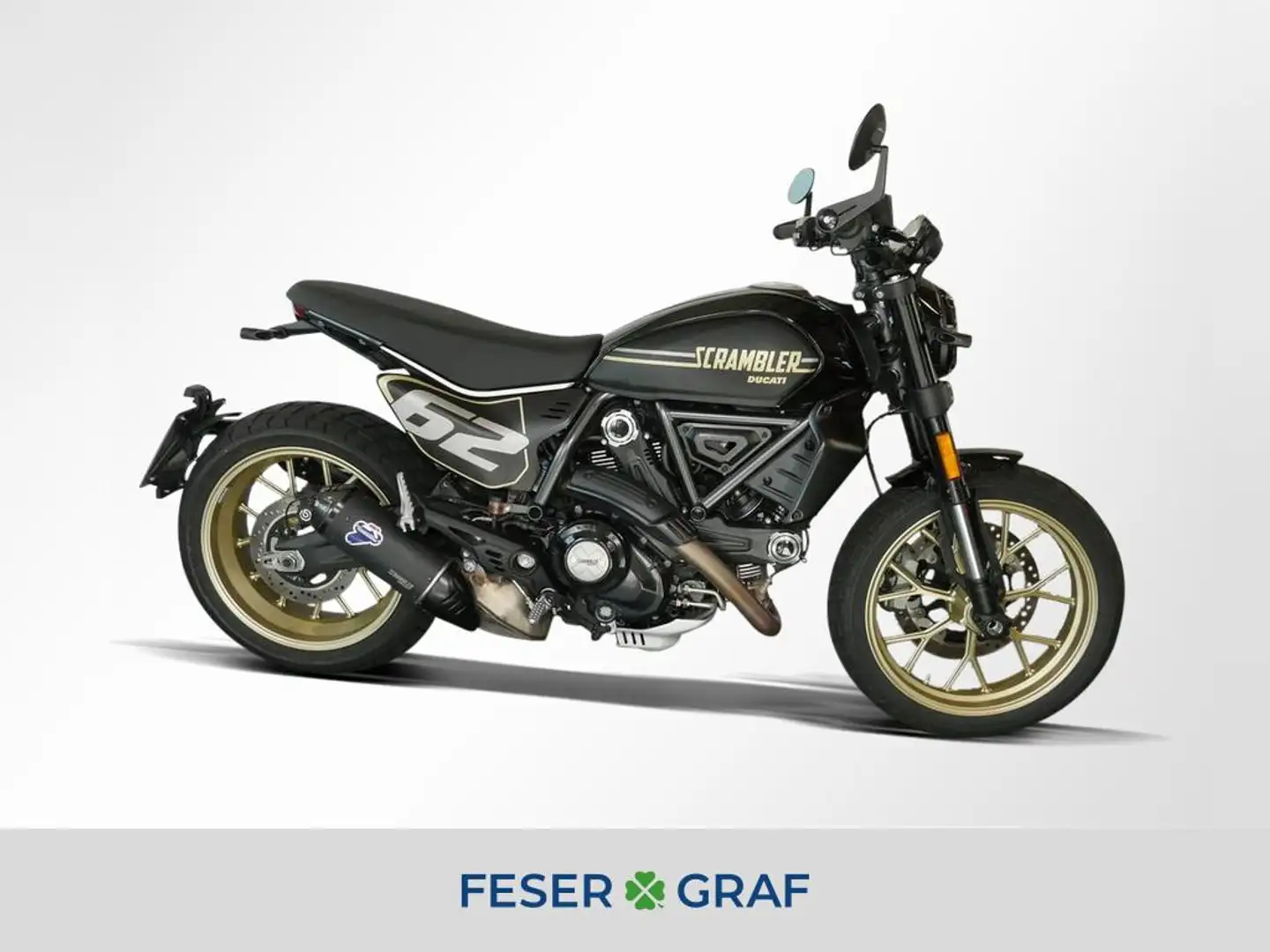 Ducati Scrambler Full Throttle Schwarz - 1