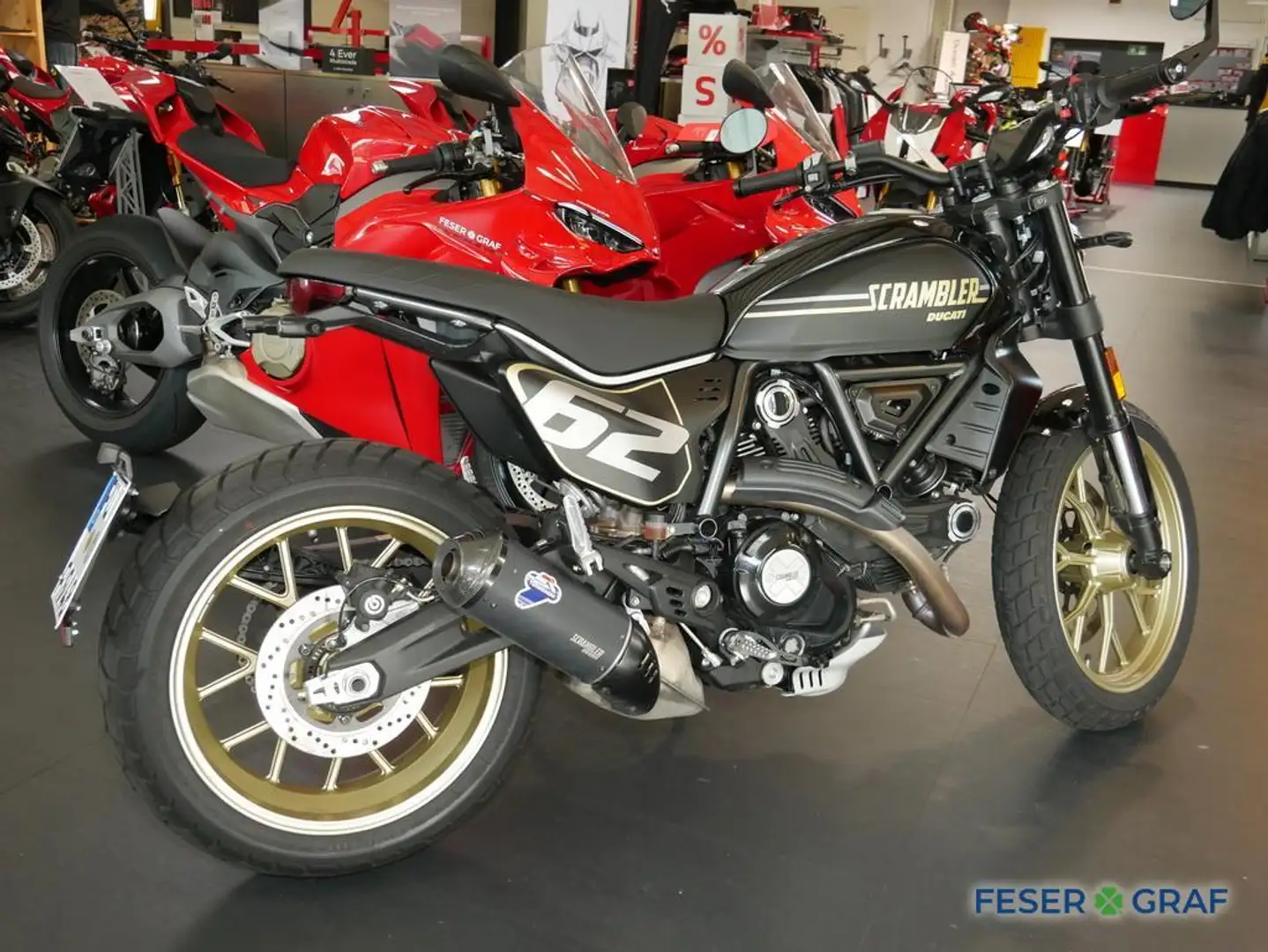 Ducati Scrambler Full Throttle Schwarz - 2