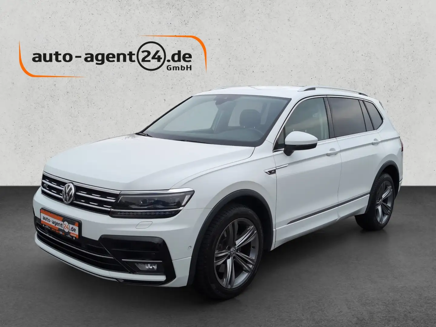 Volkswagen Tiguan Allspace 2.0 TSI 4M Highl./R-Line/ACC/AHK Weiß - 2