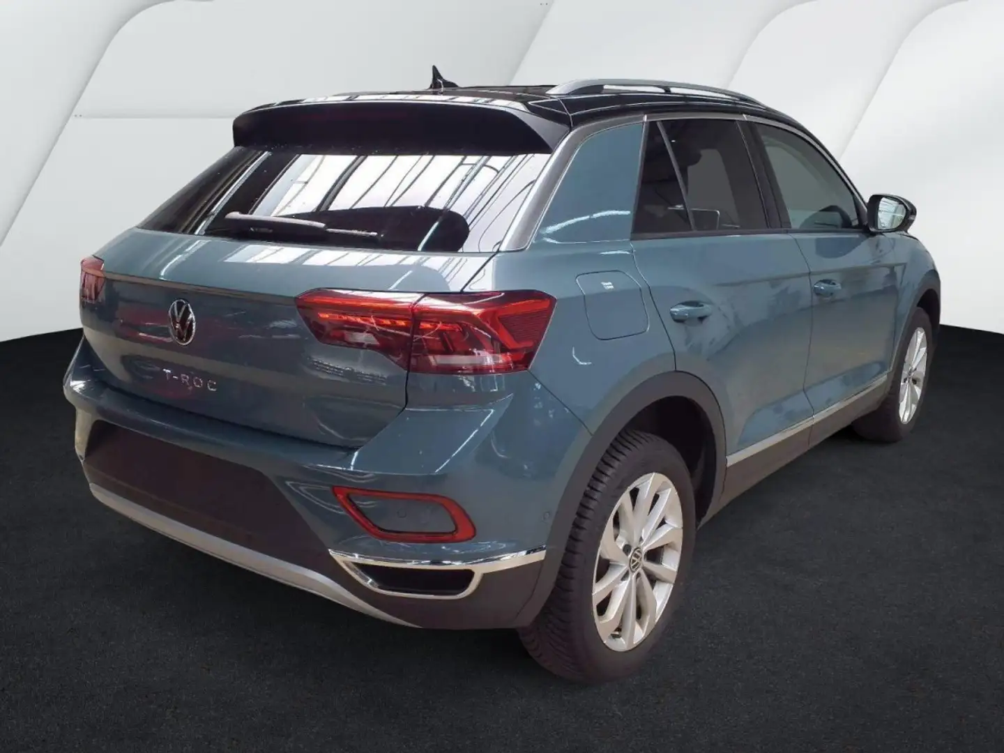 Volkswagen T-Roc 1.5 TSI Style DSG (LED-Plus,AHK,Navi,ACC) Klima Blau - 2