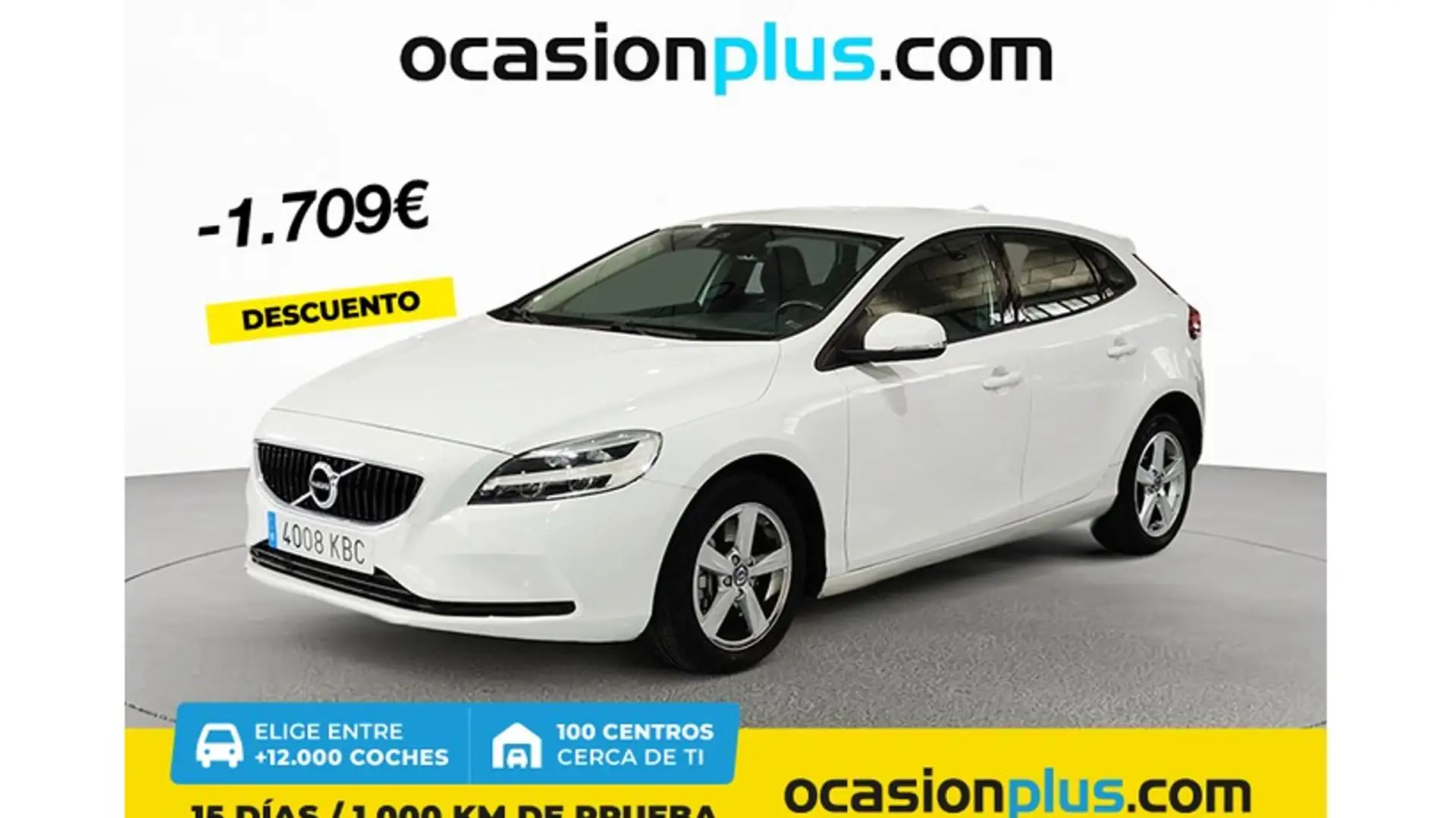 Volvo V40 D3 Momentum Aut. 150 Blanco - 1