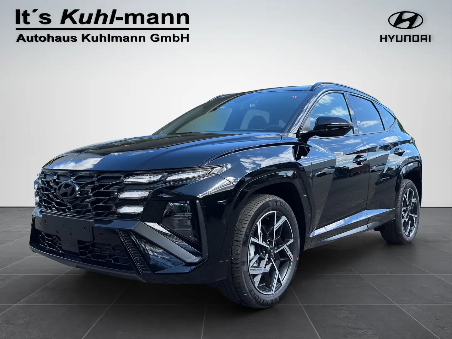 Hyundai TUCSON 1.6 Hybrid N-Line Sitz-P. Assistenz-P. Panoramadac Schwarz - 1