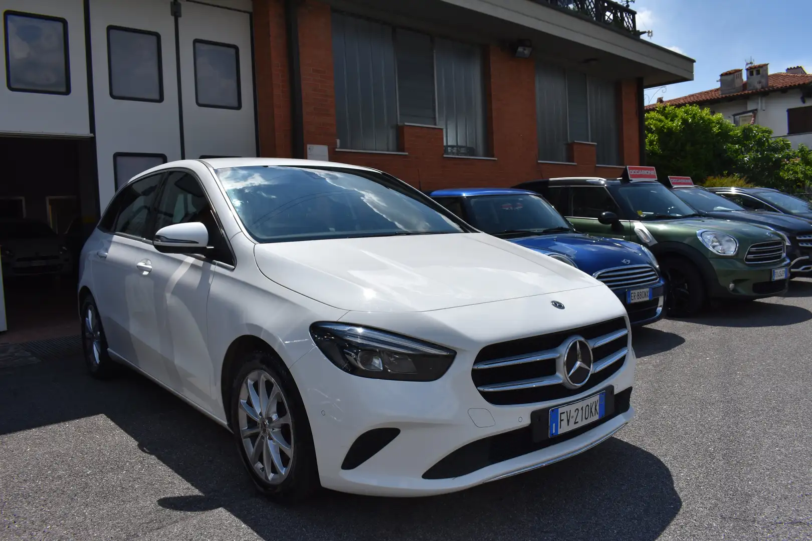 Mercedes-Benz B 180 1.5d Sport Cambio Aut. Bianco - 1
