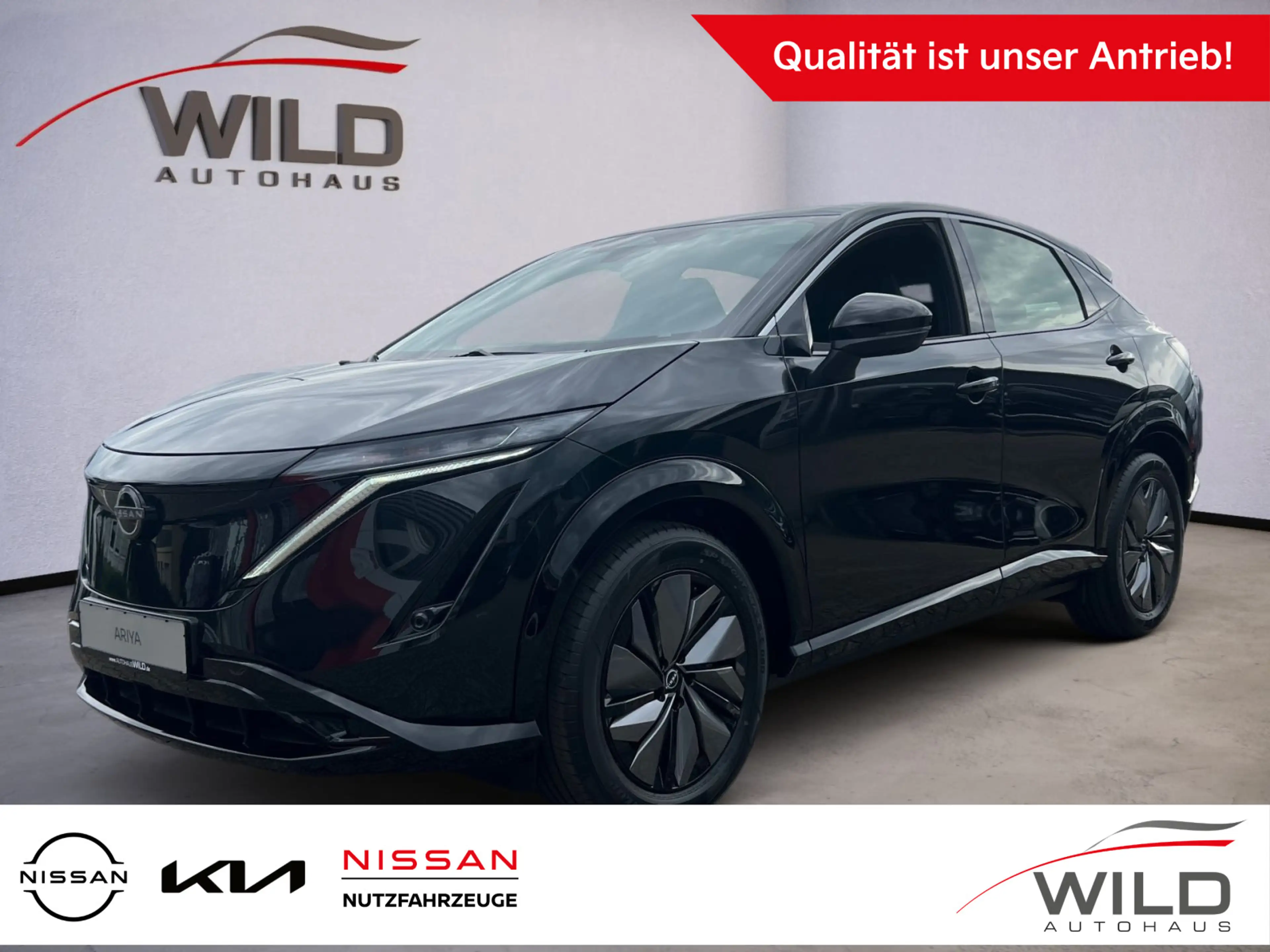 Nissan Ariya 63 kWh 22kW Kamera LED 19" Navi SHZ CarPla