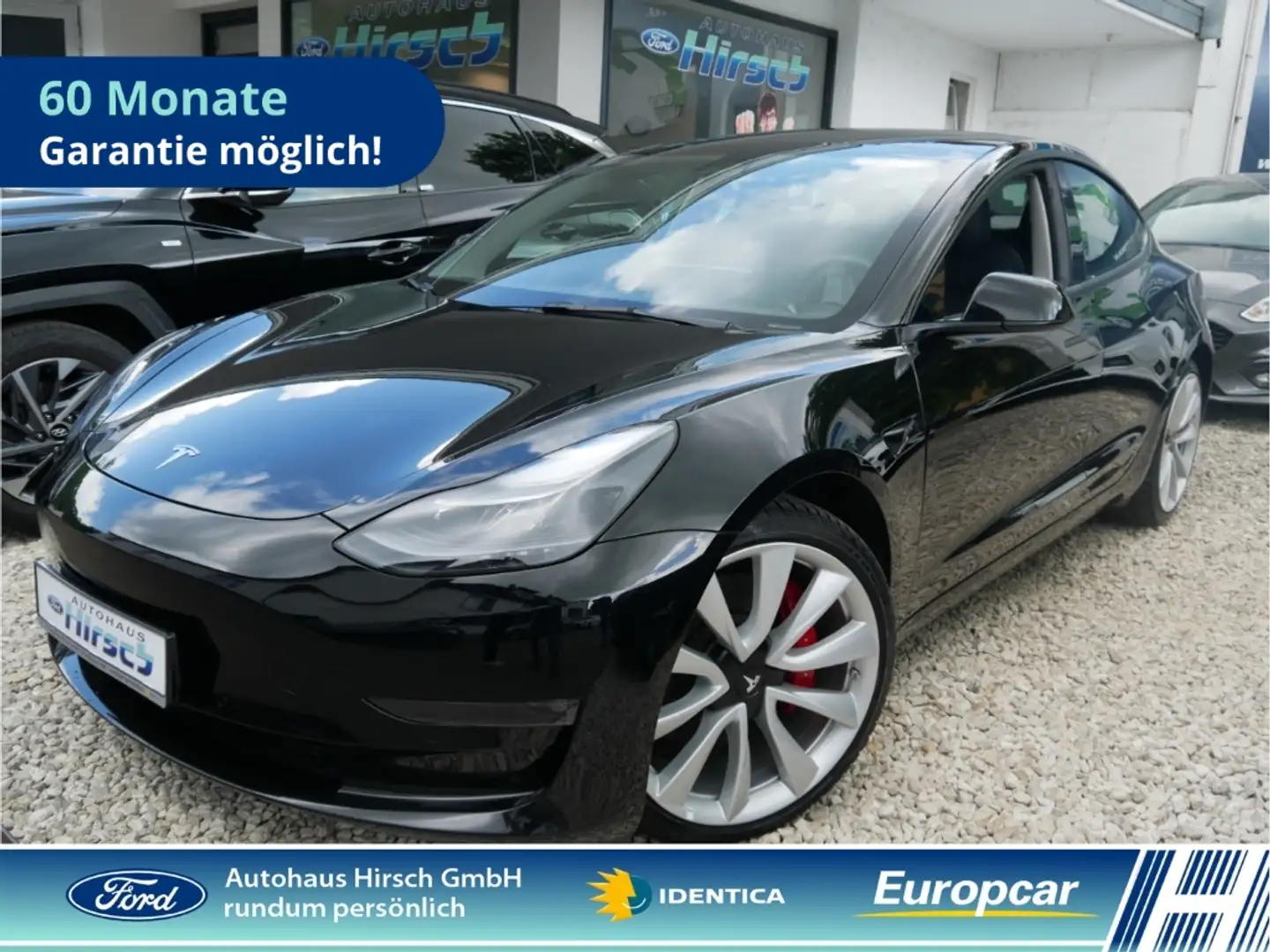 Tesla Model 3 Long Range Dual AWD Leder ACC WLAN e-Sitze Sitzhzg Schwarz - 1