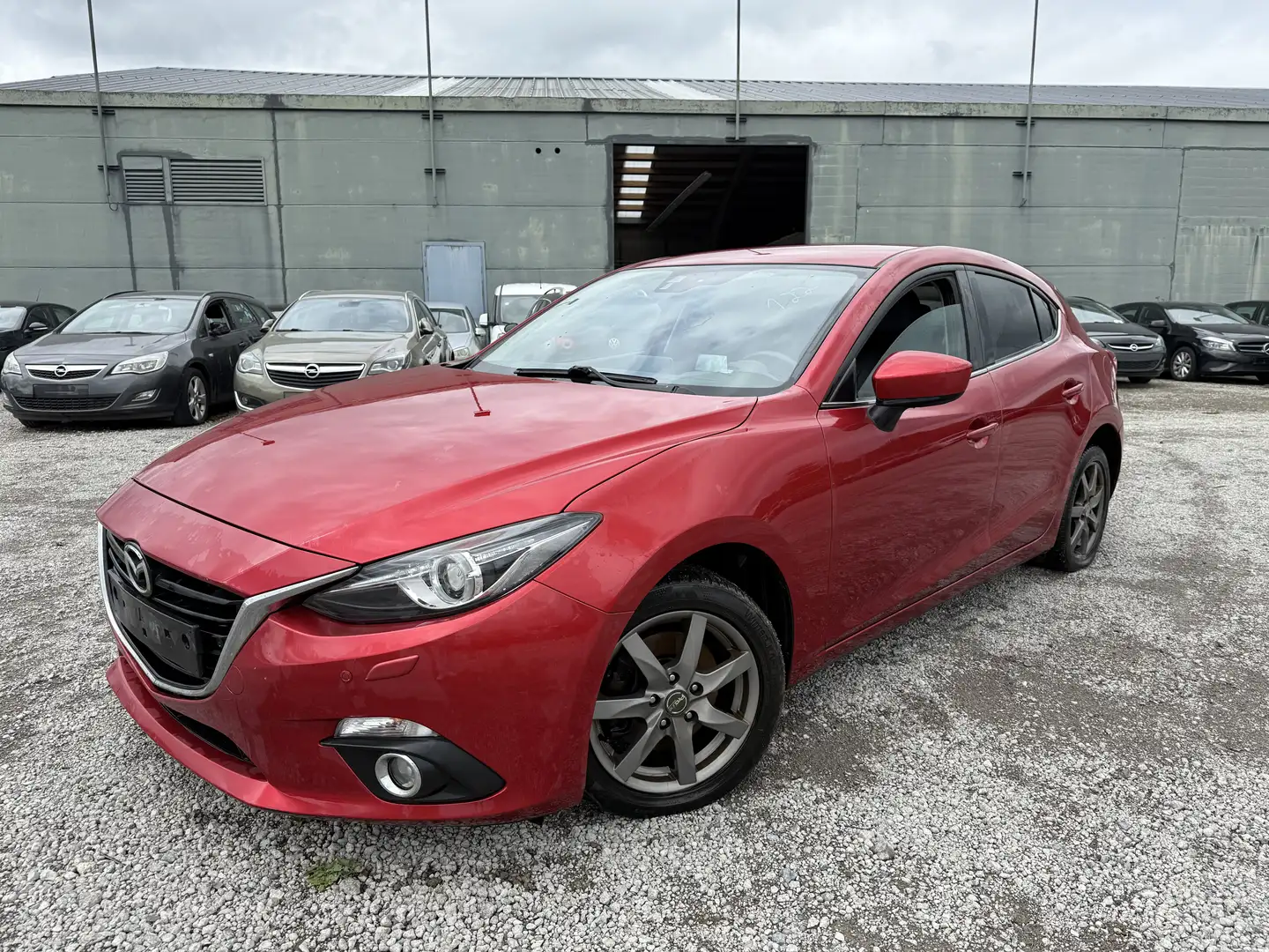 Mazda 3 2.2 CDVi Exclusive DPF roulee! - 1