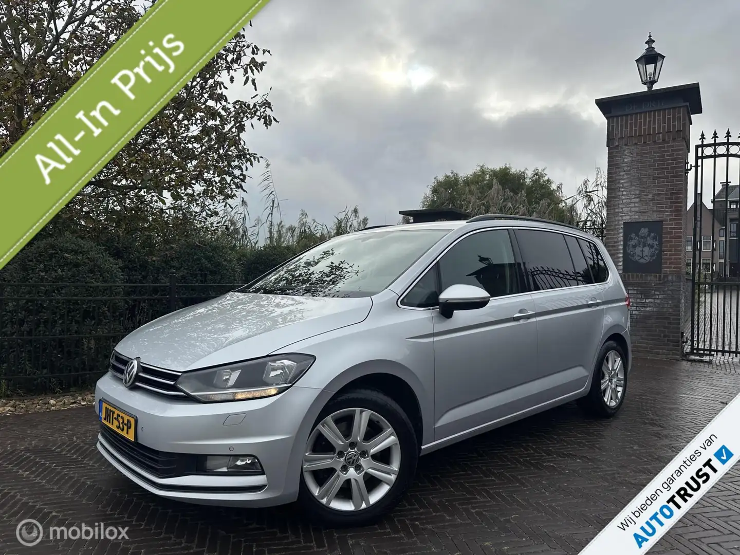 Volkswagen Touran 1.4 TSI Highline DSG 7-personen GARANTIE Zilver - 1