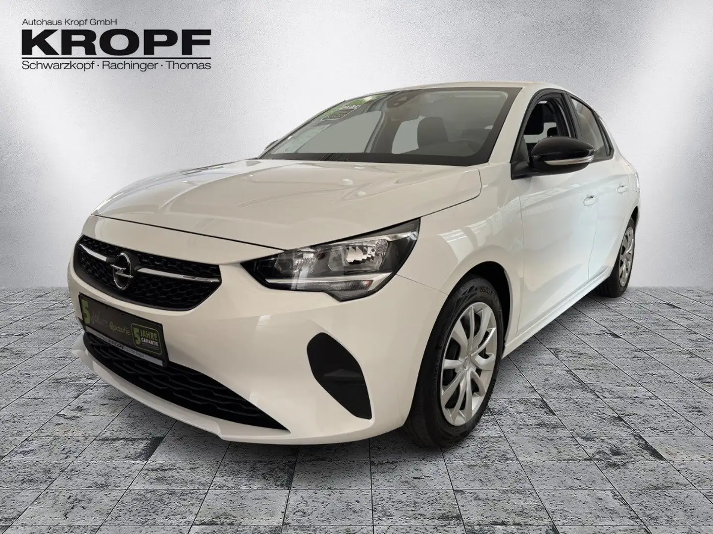 Opel Corsa F 1.2 Turbo Edition SHZ+PDC+SpurH Blanc - 2