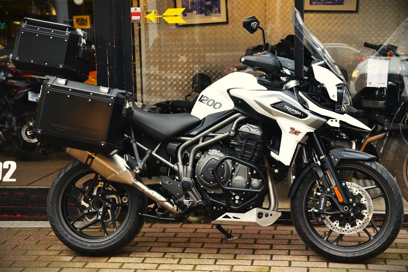 Triumph Tiger 1200 XRT ***MOTO VERTE*** Blanc - 2