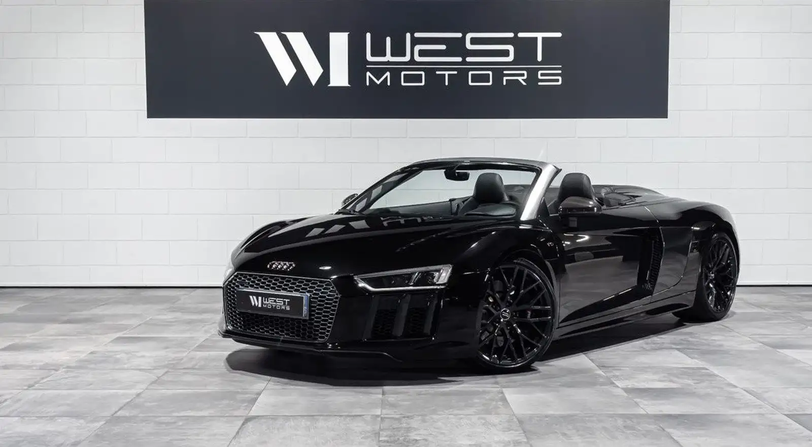 Audi SPYDER V10 5.2 540 FSI Quattro – Française Carbone B&O Carplay Cam. Recul - Sièges élec. Mémoire 879EMOIS