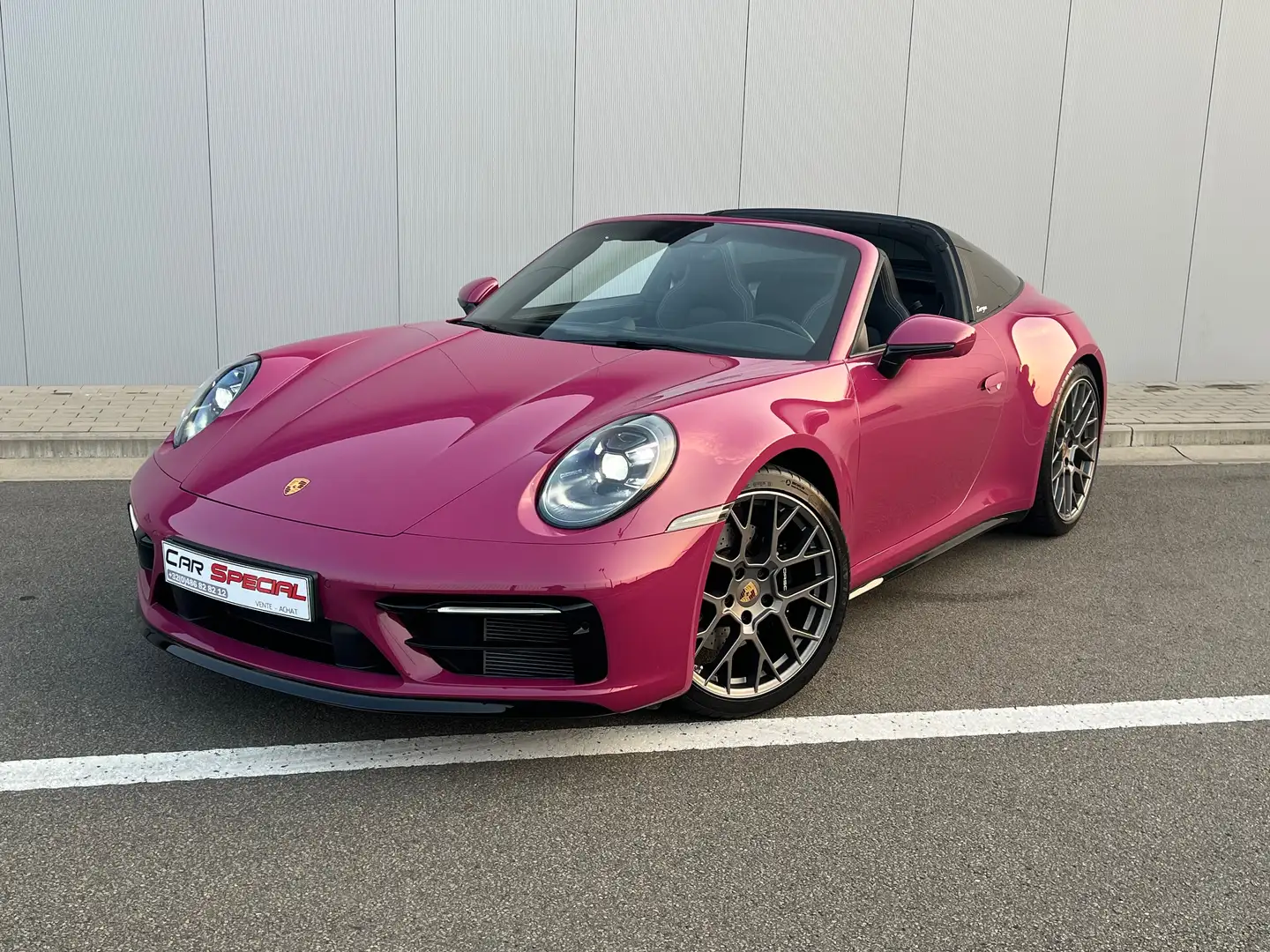 Porsche Targa 911 Carrera 4S Targa 3.0 Turbo PDK - Ruby Star Neo Czerwony - 1