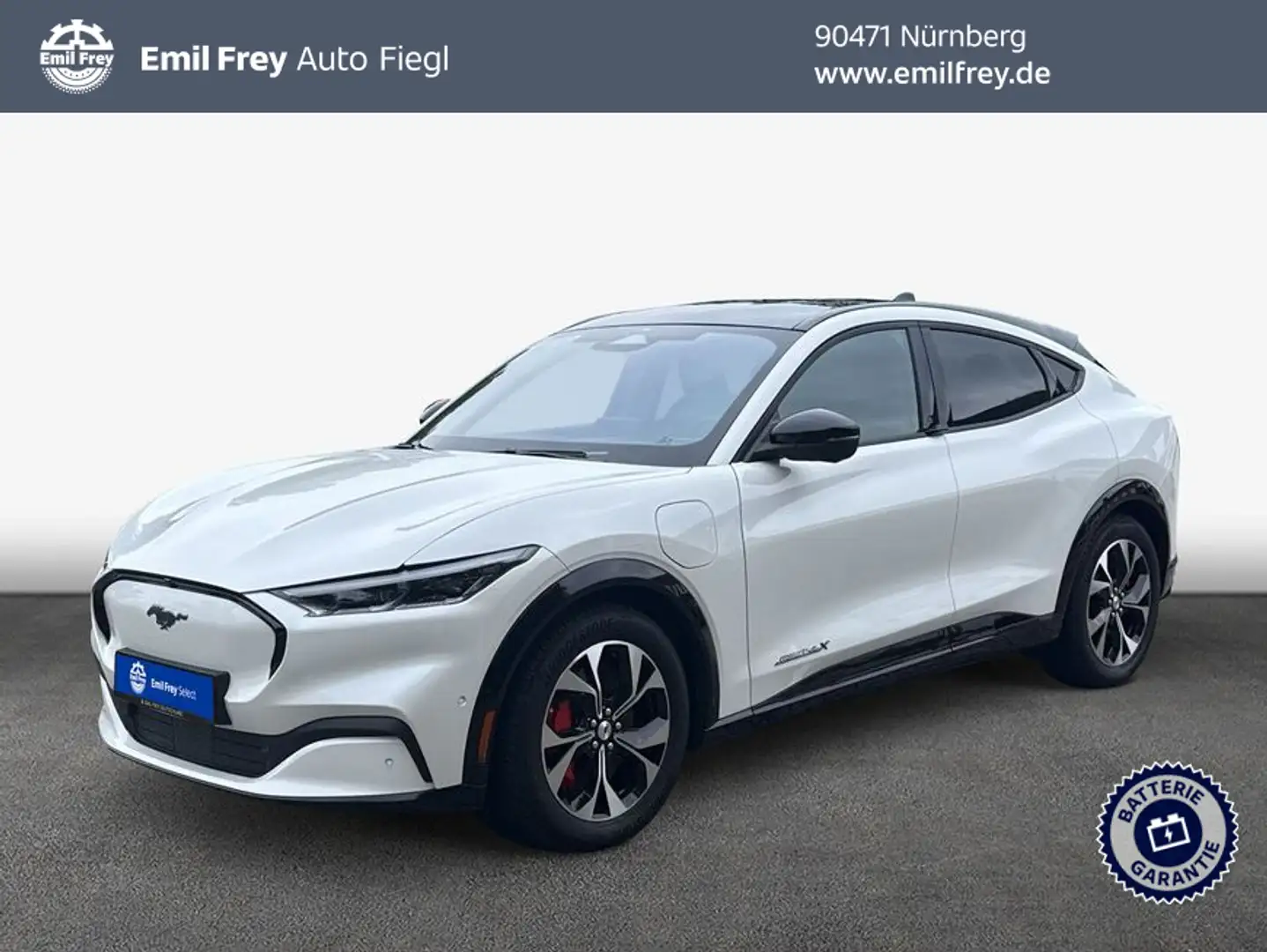 Ford Mustang Mach-E AWD PREMIUM 258 kW, 5-türig (Strom) Blanc - 1