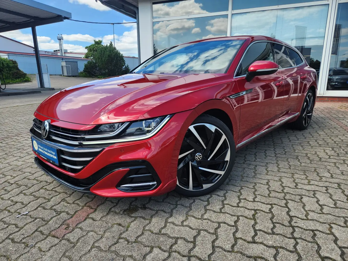 Volkswagen Arteon Shootingbrake 2.0 TDI 4M R-line Matrix StHz Akust Roşu - 2
