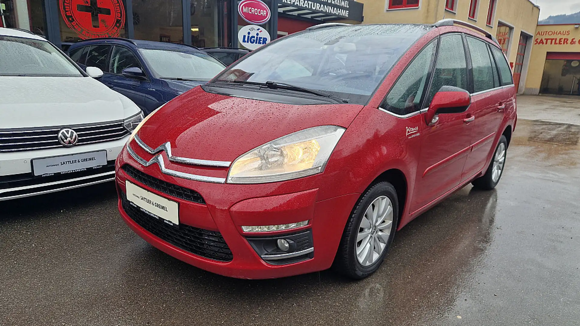 Citroen Grand C4 Picasso 1,6 HDi Jubiläums Collection Rot - 1