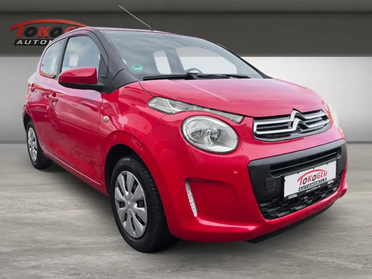 Citroen C1 Feel KLIMA 2.HAND GARANTIE Notbremsass. Berganfah Rot - 1