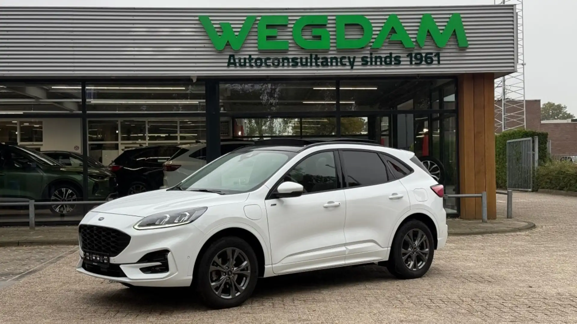 Ford Kuga 2.5 PHEV ST-LINE X / Trekhaak+Panorama+Driver+Tech Blanc - 1