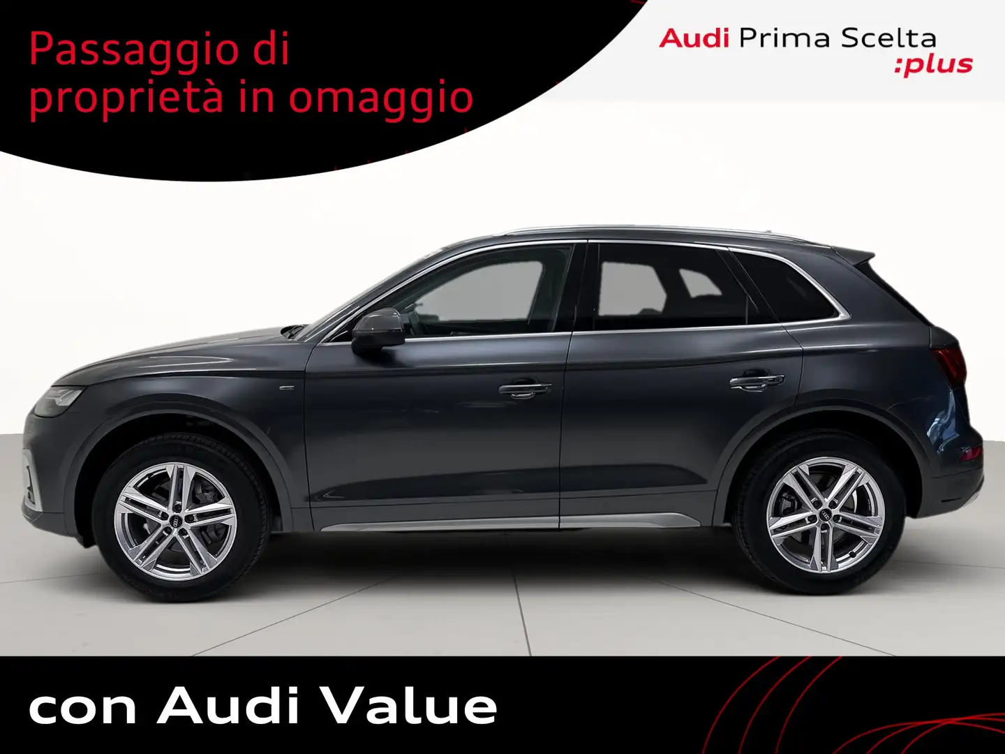Audi Q5 40 2.0 tdi mhev 12v s line quattro s-tronic Grigio - 2