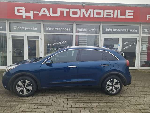 Kia Niro 1.6 GDI-Hybrid-Automatik+Navi+Alu+AHK+Teilleder+SH