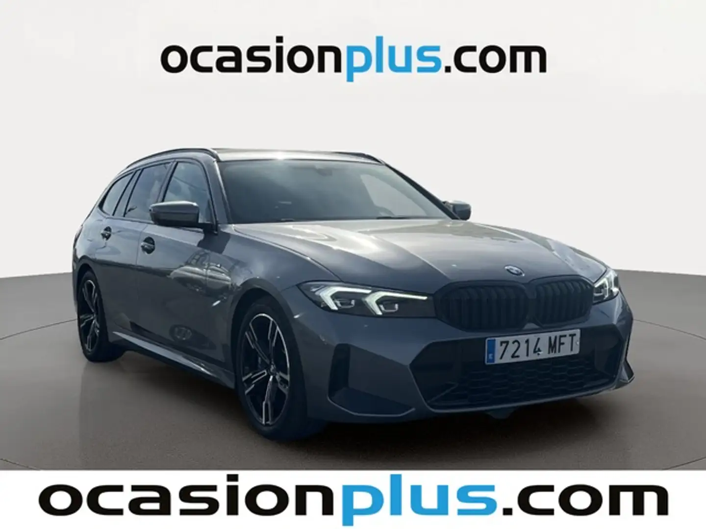 BMW 320 320dA Touring Gris - 2