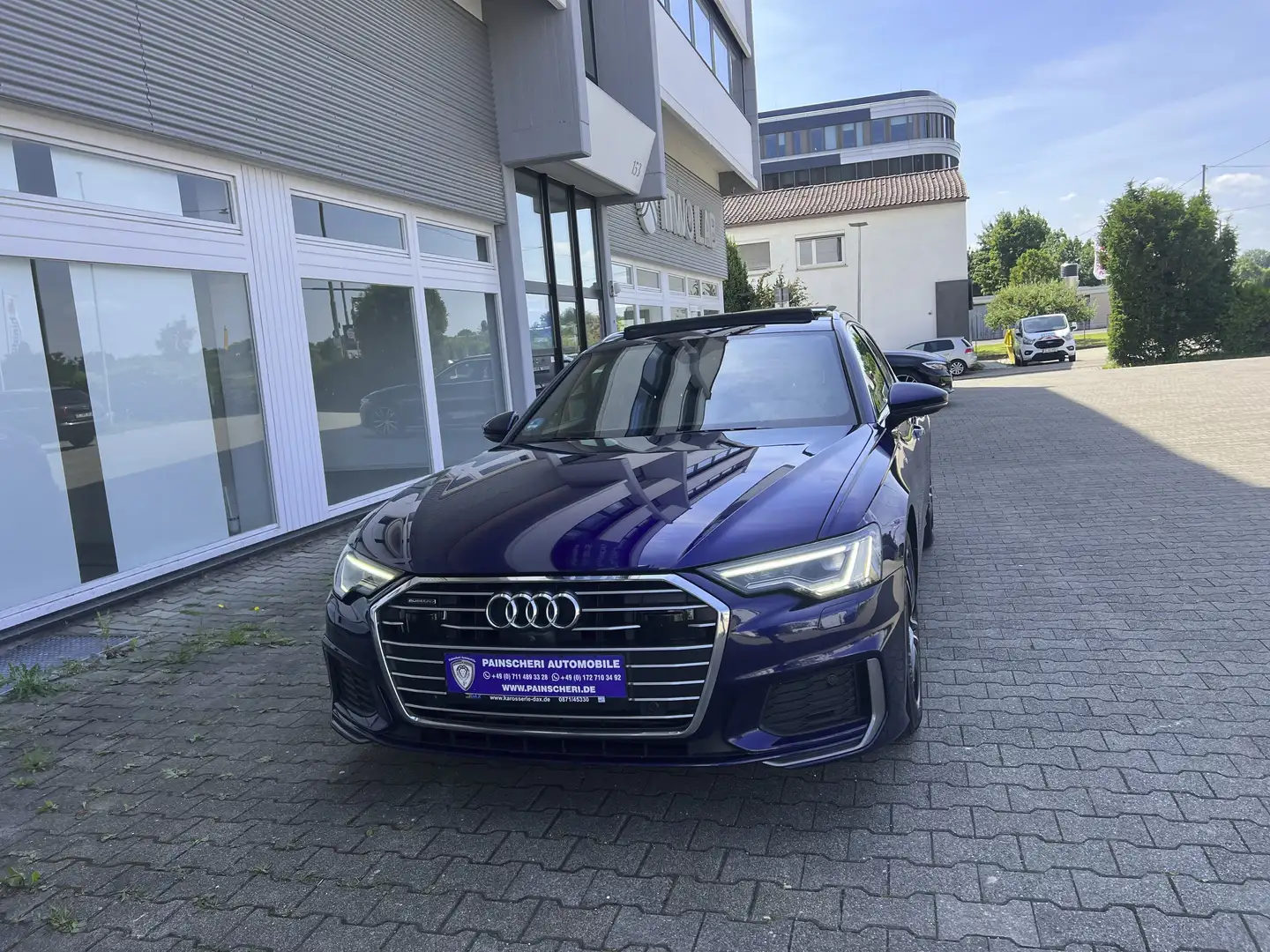 Audi A6 Avant 50TDI quattro S-Line ACC+PANO-SD+MATRIX-LED Blu/Azzurro - 2