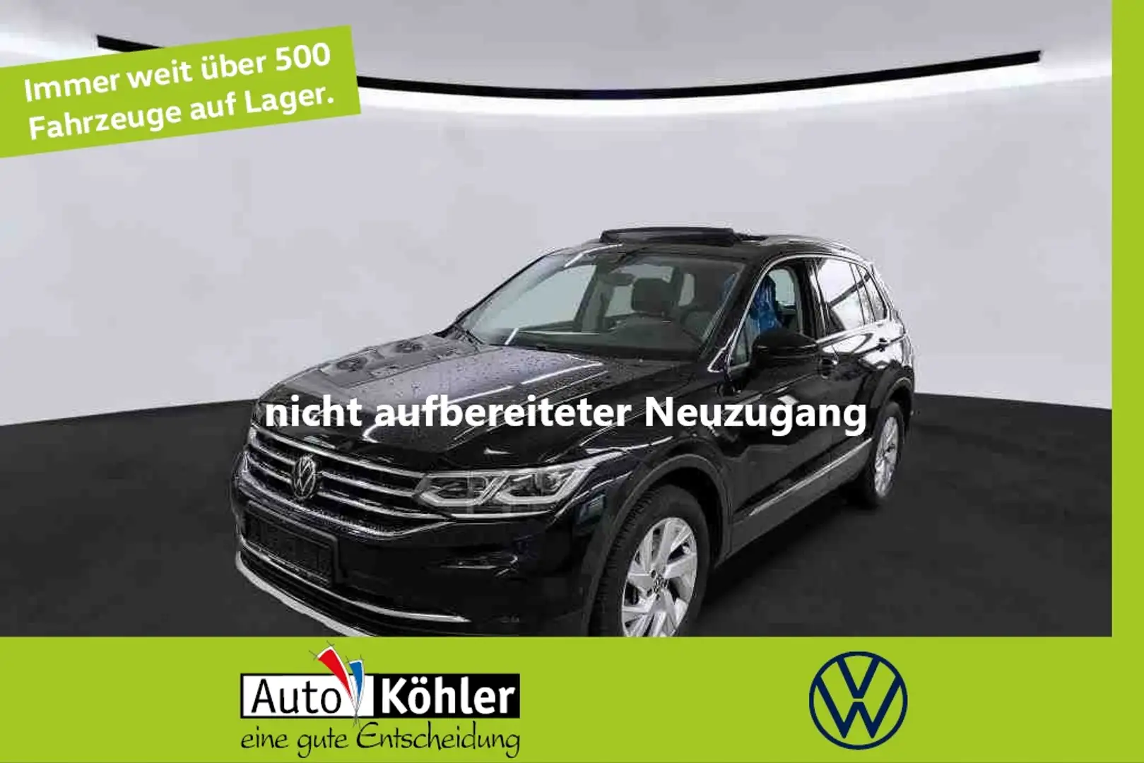 Volkswagen Tiguan Elegance TDi DSG 4M Leder / Head-up Display Schwarz - 1