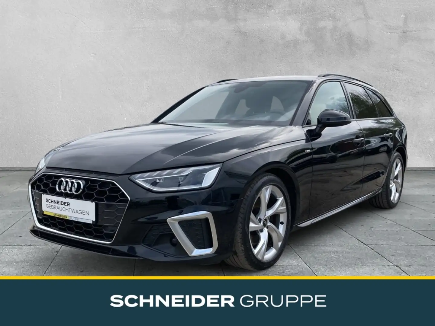 Audi A4 Avant 35 TFSI S line +LED+SHZ+NAV+ACC+KAMERA+ Schwarz - 1